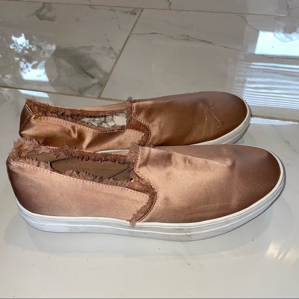 Rock Candy Pink Satin Flats